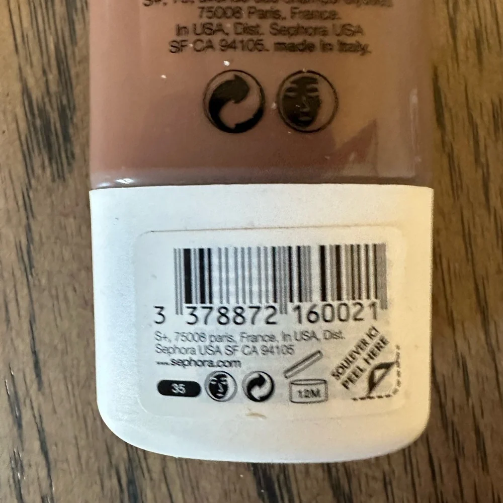Sephora S Clean Clean Glowing Skin Foundation Shade 35 Sealed 30 ml NEW